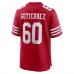 Игровая джерси Sebastian Gutierrez San Francisco 49ers Nike Team Game -  Scarlet