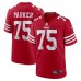 Игровая джерси Brandon Parker San Francisco 49ers Nike Team Game -  Scarlet