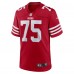 Игровая джерси Brandon Parker San Francisco 49ers Nike Team Game -  Scarlet