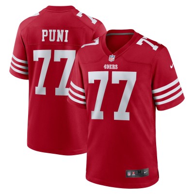 Игровая джерси Dominick Puni San Francisco 49ers Nike Team Game -  Scarlet
