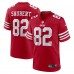 Игровая джерси Eric Saubert San Francisco 49ers Nike Team Game -  Scarlet