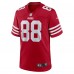 Игровая джерси Jake Tonges San Francisco 49ers Nike Team Game -  Scarlet
