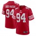 Игровая джерси Yetur Gross-Matos San Francisco 49ers Nike Team Game -  Scarlet