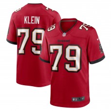 Игровая джерси Elijah Klein Tampa Bay Buccaneers Nike  Game -  Red