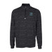Пуловер Carolina Panthers Cutter & Buck Black Traverse Camo Print Stretch DryTec