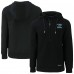 Толстовка Carolina Panthers Cutter & Buck Black Roam Eco Recycled Half-Zip