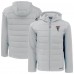 Толстовка на молнии Atlanta Falcons Cutter & Buck Light Gray Evoke Hybrid Eco Softshell Recycled Толстовка на молнии Atlanta Falcons Cutter & Buck Light Gray Evoke Hybrid Eco Softshell Recycled