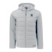 Толстовка Carolina Panthers Cutter & Buck Light Gray Evoke Hybrid Eco Softshell Recycled Full-Zip Jacket