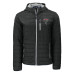 Куртка Atlanta Falcons Cutter & Buck Black Rainier PrimaLoft Eco Insulated Full-Zip Puffer
