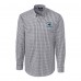 Рубашка Carolina Panthers Cutter & Buck Charcoal Gingham