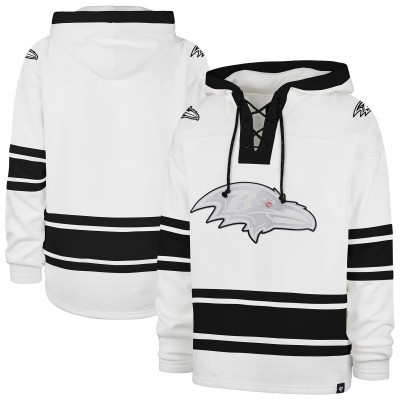 Толстовка Baltimore Ravens 47 White After Image Superior Lacer