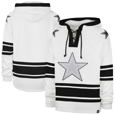 Толстовка Dallas Cowboys 47 White After Image Superior Lacer