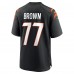 Игровая джерси Trent Brown Cincinnati Bengals Nike Game -  Black