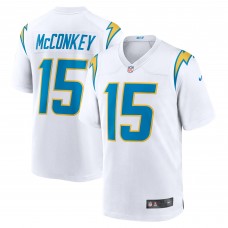 Игровая джерси Ladd McConkey Los Angeles Chargers Nike Game -  White