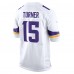 Minnesota Vikings Dallas Turner Nike White Game Jersey