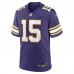 Игровая джерси Dallas Turner Minnesota Vikings Nike Alternate Game -  Purple