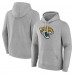 Jacksonville Jaguars Fanatics Heather Gray Deliver Fleece Pullover Hoodie