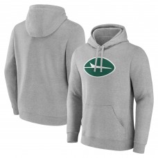 New York Jets Fanatics Heather Gray Deliver Fleece Pullover Hoodie New York Jets Fanatics Heather Gray Deliver Fleece Pullover Hoodie