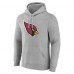 Arizona Cardinals Fanatics Heather Gray Deliver Fleece Pullover Hoodie