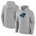 Толстовка Carolina Panthers Fanatics Heather Gray Deliver Fleece
