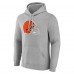 Толстовка Cleveland Browns Fanatics Heather Gray Deliver Fleece