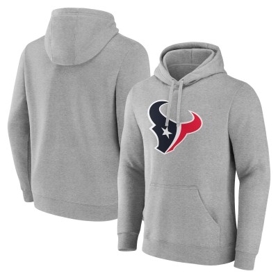 Толстовка Houston Texans Fanatics Heather Gray Deliver Fleece