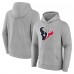 Толстовка Houston Texans Fanatics Heather Gray Deliver Fleece
