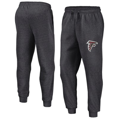 Atlanta Falcons Fanatics Heather Charcoal Boost Fleece Joggers