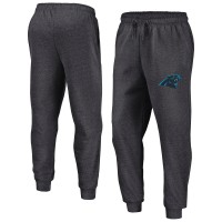 Carolina Panthers Fanatics Heather Charcoal Boost Fleece Joggers