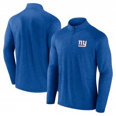 New York Giants Fanatics Royal Head-to-Head Raglan Quarter-Zip Jacket