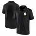 Pittsburgh Steelers Fanatics Black Making Waves Polo