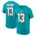 Miami Dolphins Dan Marino Nike Aqua Retired Player Name & Number T-Shirt Miami Dolphins Dan Marino Nike Aqua Retired Player Name & Number T-Shirt