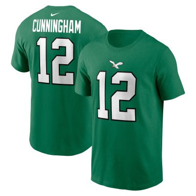 Футболка Randall Cunningham Philadelphia Eagles Nike Retired Player - Kelly Green