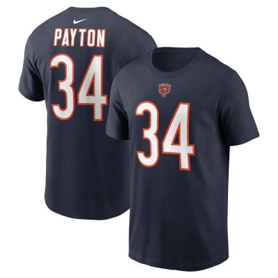 Футболка Walter Payton Chicago Bears Nike Retired Player Name & Number - Navy