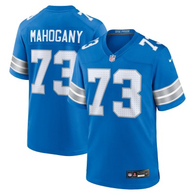 Игровая джерси Christian Mahogany Detroit Lions Nike Team Game -  Blue