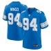 Игровая джерси Mekhi Wingo Detroit Lions Nike Team Game -  Blue