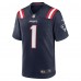 Игровая джерси JaLynn Polk New England Patriots Nike Team Game -  Navy