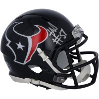 Will Anderson Jr. Houston Texans Autographed Fanatics Authentic 2024 Speed Mini Helmet