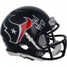 Will Anderson Jr. Houston Texans Autographed Fanatics Authentic 2024 Speed Mini Helmet