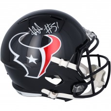 Will Anderson Jr. Houston Texans Autographed Fanatics Authentic 2024 Speed Replica Helmet Will Anderson Jr. Houston Texans Autographed Fanatics Authentic 2024 Speed Replica Helmet