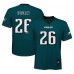 Дошкольникам Philadelphia Eagles Saquon Barkley Midnight Green Replica Player Jersey