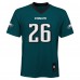 Дошкольникам Philadelphia Eagles Saquon Barkley Midnight Green Replica Player Jersey