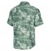 New York Jets Tommy Bahama Green Coconut Point Isla Palmetta Camp Button-Up Shirt