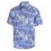 Рубашка с коротким рукавом Detroit Lions Tommy Bahama Coconut Point Isla Palmetta Camp - Blue