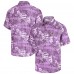 Рубашка с коротким рукавом Baltimore Ravens Tommy Bahama Coconut Point Isla Palmetta Camp - Purple