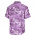 Рубашка с коротким рукавом Baltimore Ravens Tommy Bahama Coconut Point Isla Palmetta Camp - Purple