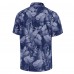 Рубашка с коротким рукавом Denver Broncos Tommy Bahama Navy Bahama Coast Nuevo Fronds Camp