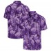 Рубашка с коротким рукавом Baltimore Ravens Tommy Bahama Bahama Coast Nuevo Fronds Camp - Purple