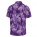 Рубашка с коротким рукавом Minnesota Vikings Tommy Bahama Bahama Coast Nuevo Fronds Camp - Purple