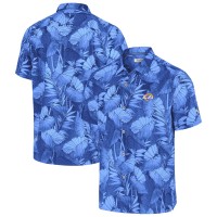 Los Angeles Rams Tommy Bahama Bahama Coast Nuevo Fronds Camp Button-Up Shirt - Royal